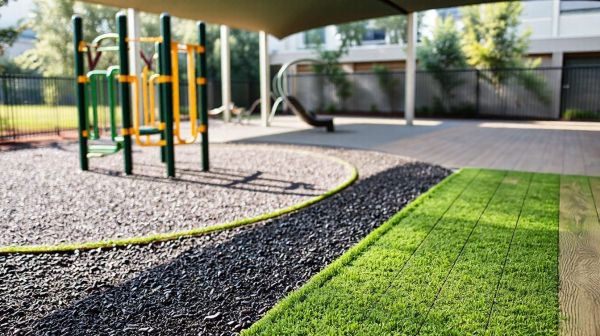 Top solutions de sols sécurisés pour aires de jeux durables